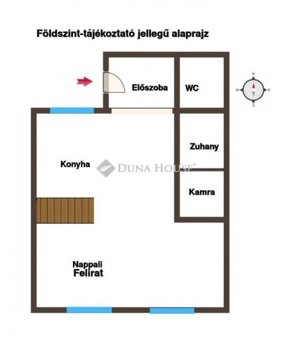 Eladó ikerház, Kalocsán 59.5 M Ft, 4 szobás