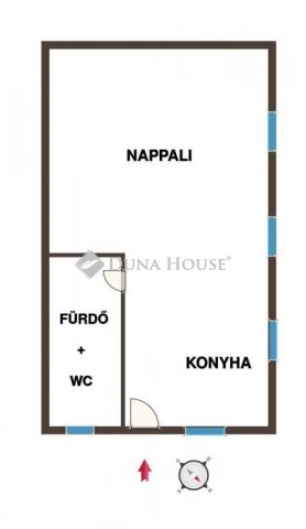 Eladó családi ház, Budapesten, XXI. kerületben 30 M Ft, 1 szobás