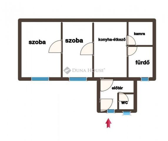 Eladó családi ház, Kecskeméten 15 M Ft, 2 szobás