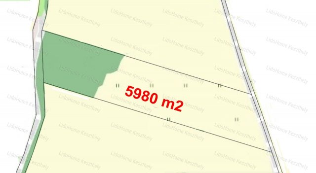 Eladó mezogazdasagi ingatlan, Hévízen 11.5 M Ft