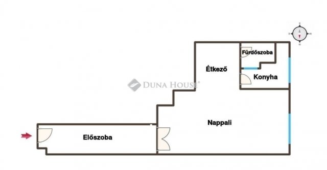 Eladó téglalakás, Budapesten, XIII. kerületben 97 M Ft, 1 szobás