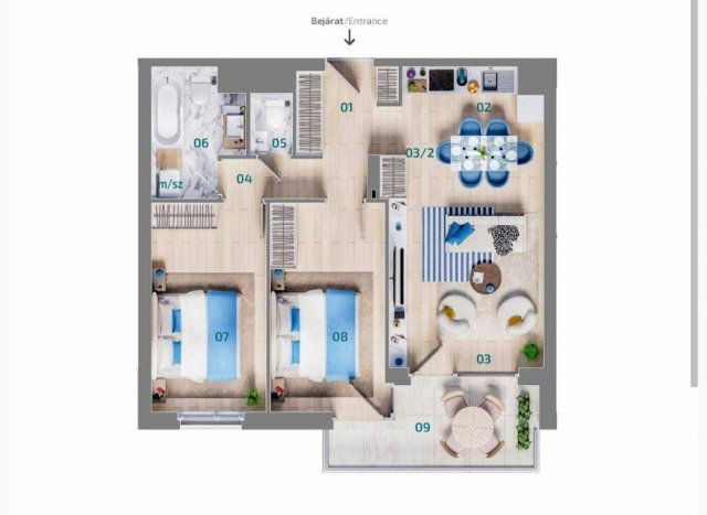 Eladó téglalakás, Budapesten, XIV. kerületben 136 M Ft, 3 szobás