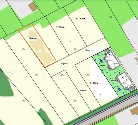 Eladó telek, Dabason 22.5 M Ft / költözzbe.hu