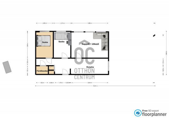 Eladó téglalakás, Budapesten, XIV. kerületben 79.9 M Ft