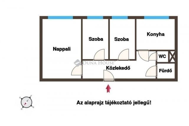 Eladó panellakás, Budapesten, XVIII. kerületben 59 M Ft, 3 szobás