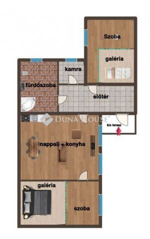 Eladó téglalakás, Budapesten, VII. kerületben 69.9 M Ft