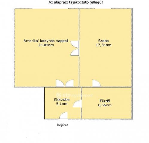 Eladó téglalakás, Budapesten, VII. kerületben 84.9 M Ft
