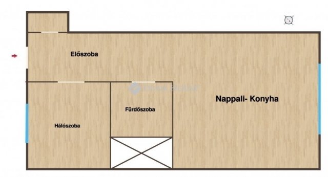 Eladó téglalakás, Budapesten, VI. kerületben 78.9 M Ft, 2 szobás