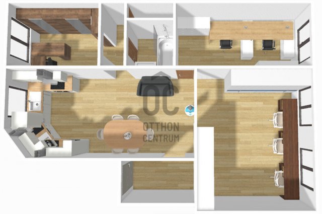 Eladó panellakás, Budapesten, IV. kerületben 96 M Ft, 3 szobás