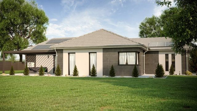 Eladó családi ház, Telkin 289.4 M Ft, 4 szobás