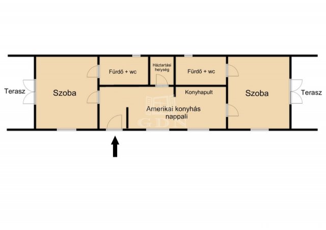 Eladó családi ház, Mogyoródon 89.99 M Ft, 3 szobás