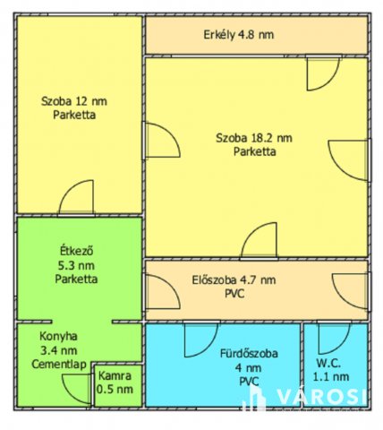 Eladó téglalakás, Salgótarjánban 15.5 M Ft, 2 szobás