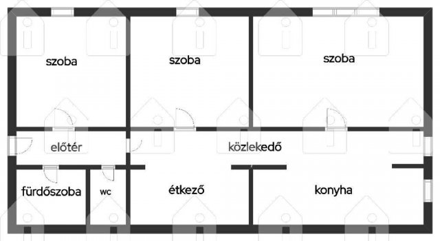 Eladó panellakás, Szolnokon 39 M Ft, 3 szobás