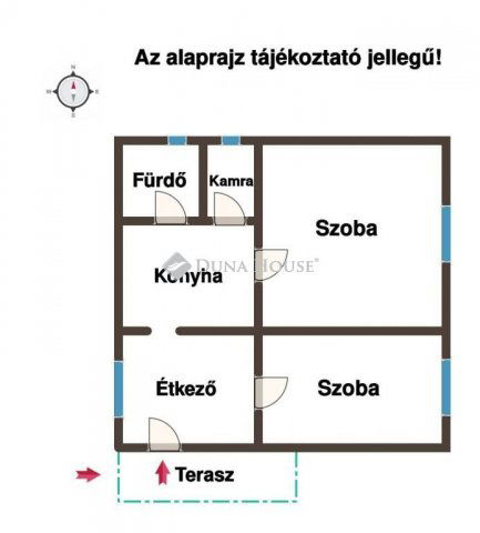 Eladó családi ház, Pusztaszabolcson 45 M Ft, 2 szobás