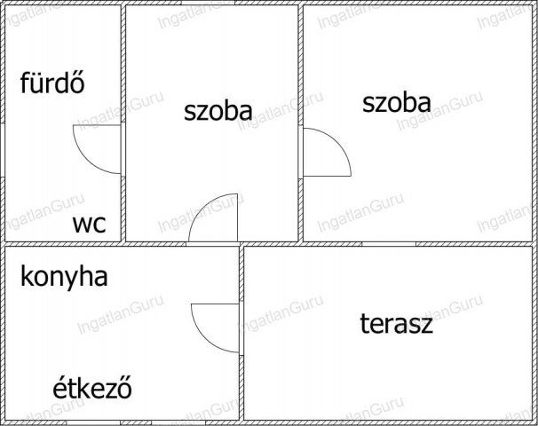 Eladó mezogazdasagi ingatlan, Kerekegyházán 52.99 M Ft, 3 szobás