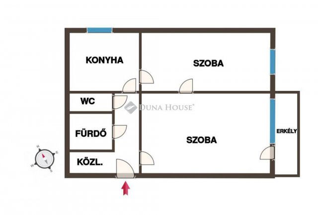Eladó panellakás, Kiskunhalason 26.9 M Ft, 2 szobás