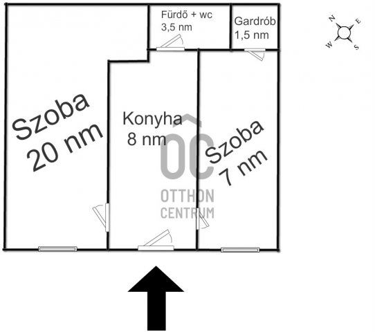 Eladó téglalakás, Budapesten, VI. kerületben 67 M Ft, 2 szobás