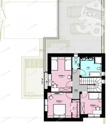 Eladó ikerház, Kecskeméten 126 M Ft, 4 szobás