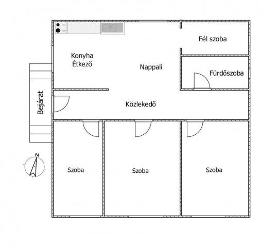 Eladó családi ház, Szolnokon 55 M Ft / költözzbe.hu