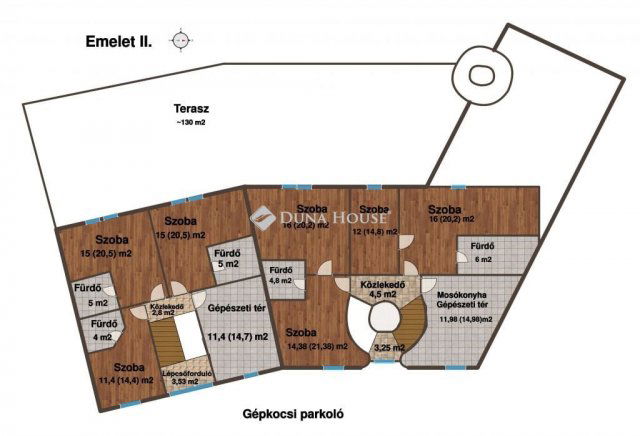 Eladó családi ház, Pécsett 599 M Ft, 17 szobás