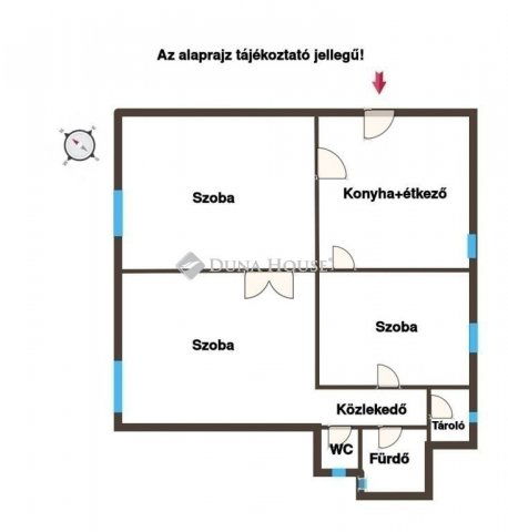 Eladó téglalakás, Budapesten, IX. kerületben 98 M Ft, 3 szobás