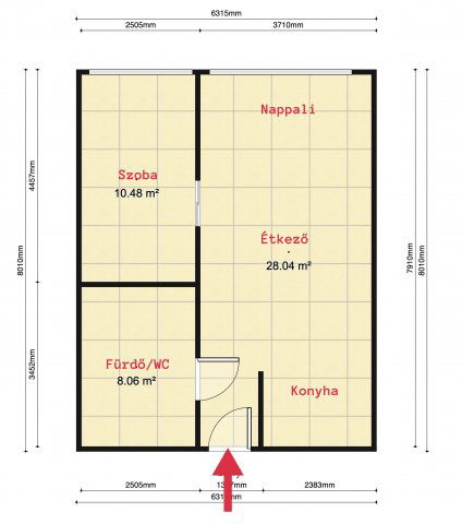 Eladó téglalakás, Budapesten, XXII. kerületben 67.5 M Ft