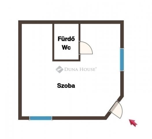 Eladó téglalakás, Üllőn 20.9 M Ft, 1 szobás