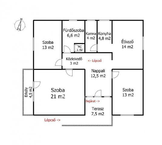 Eladó családi ház, Mezőkövesden 54 M Ft, 3 szobás