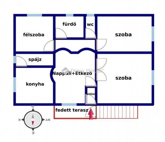 Eladó családi ház, Kemecsén 44.9 M Ft, 3+1 szobás