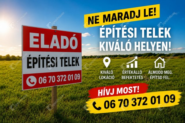 Eladó telek, Nyúlon 19 M Ft / költözzbe.hu