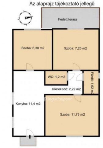 Eladó családi ház, Szigetszentmiklóson 35 M Ft, 1+2 szobás