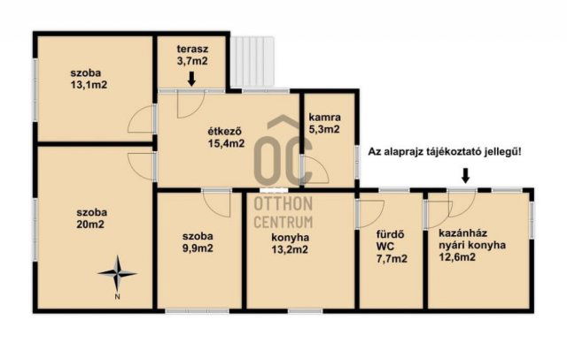 Eladó családi ház, Tormaföldén 17.5 M Ft, 3 szobás