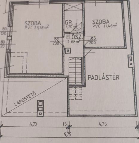 Eladó családi ház, Budapesten, XX. kerületben, Kölcsey utcában