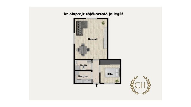 Kiadó téglalakás, albérlet, Szegeden 200 E Ft / hó, 2 szobás