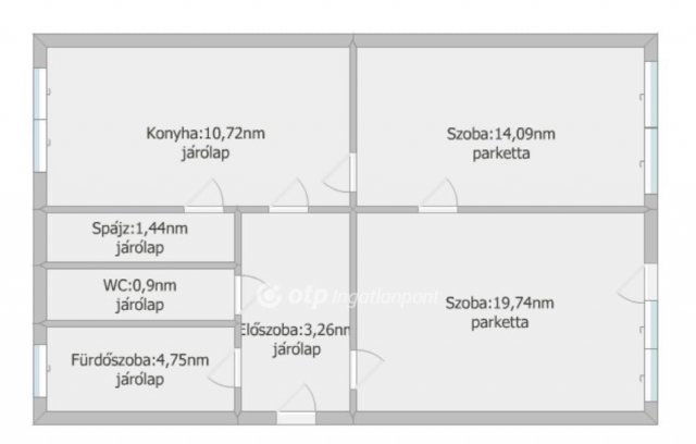 Eladó téglalakás, Szekszárdon 42.5 M Ft, 2 szobás