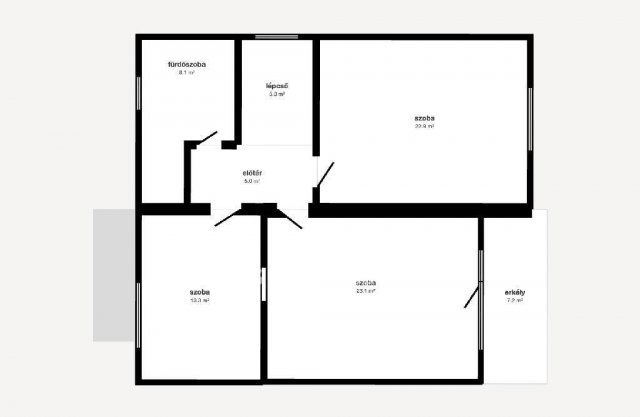 Eladó családi ház, Tuzséren 16 M Ft, 3+1 szobás