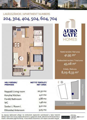 Eladó téglalakás, Budapesten, XIX. kerületben, Tompa utcában