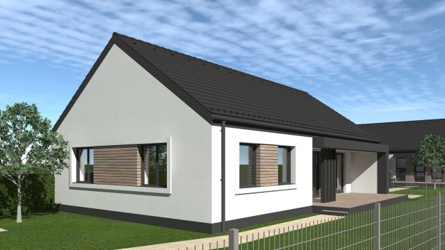 Eladó ikerház, Szentgotthárdon 56.9 M Ft, 1+2 szobás