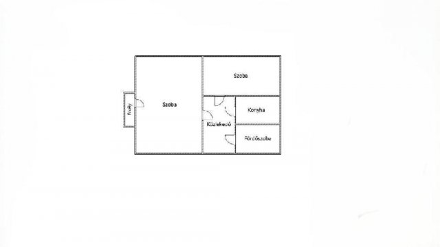 Eladó téglalakás, Csongrádon 28 M Ft, 2 szobás