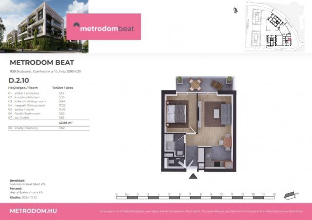 Eladó téglalakás, Budapesten, XIII. kerületben, Turóc utcában