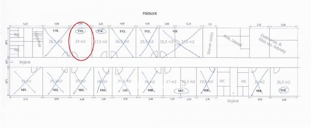 Kiadó iroda, Debrecenben 101 E Ft / hó / költözzbe.hu