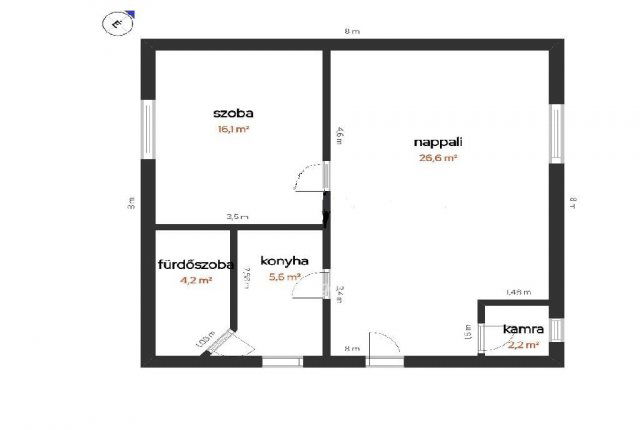 Eladó mezogazdasagi ingatlan, Tiszakécskén 18.9 M Ft, 2 szobás