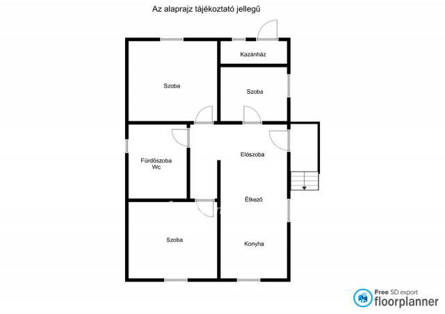 Eladó családi ház, Cegléden 33.5 M Ft, 2+1 szobás