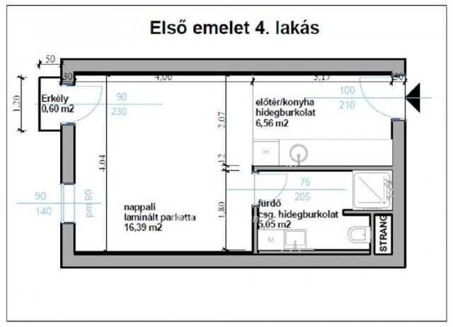Eladó téglalakás, Bicskén 29.45 M Ft, 1 szobás