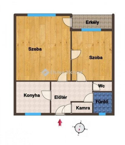 Eladó téglalakás, Szombathelyen 34.9 M Ft, 2 szobás
