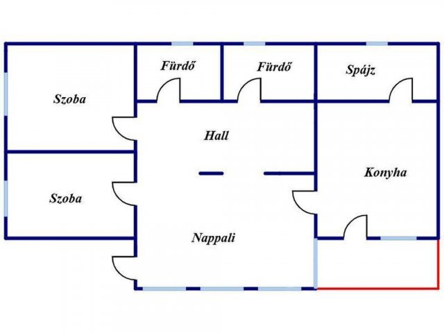 Eladó családi ház, Ónodon 19.9 M Ft, 3 szobás