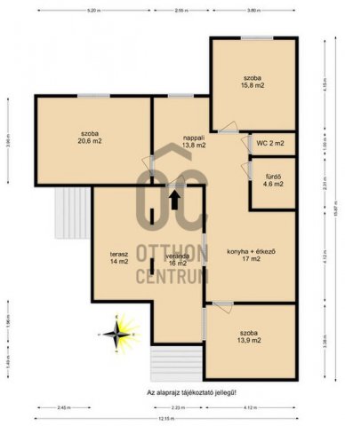 Eladó családi ház, Eszteregnyén 39.9 M Ft, 4 szobás