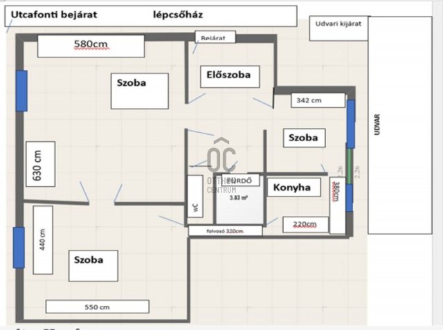 Eladó téglalakás, Pécsett, Majorossy Imre utcában 85 M Ft