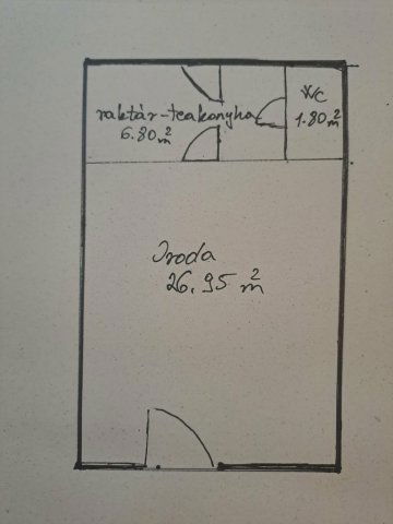 Eladó üzlethelyiség, Tiszavasváriban 11.5 M Ft, 1 szobás