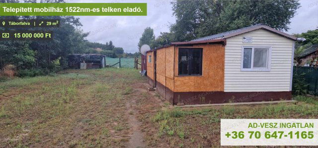 Eladó családi ház, Táborfalván 15 M Ft / költözzbe.hu